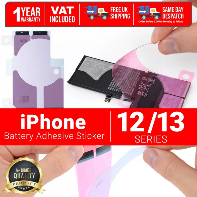 Back Door Battery Adhésif Sticker Glue Remplacement Pour iPhone iPhone 12 13 Ser