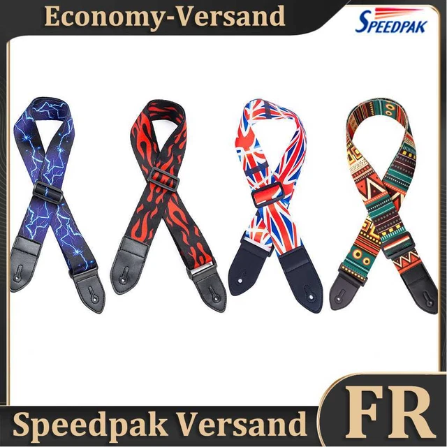 Leather Guitar Strap Adjustable Folk Guitar Belt Musical Instrument Part Hot