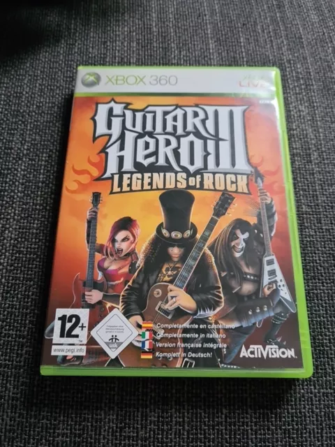 Guitar Hero III: Legends of Rock XBox 360
