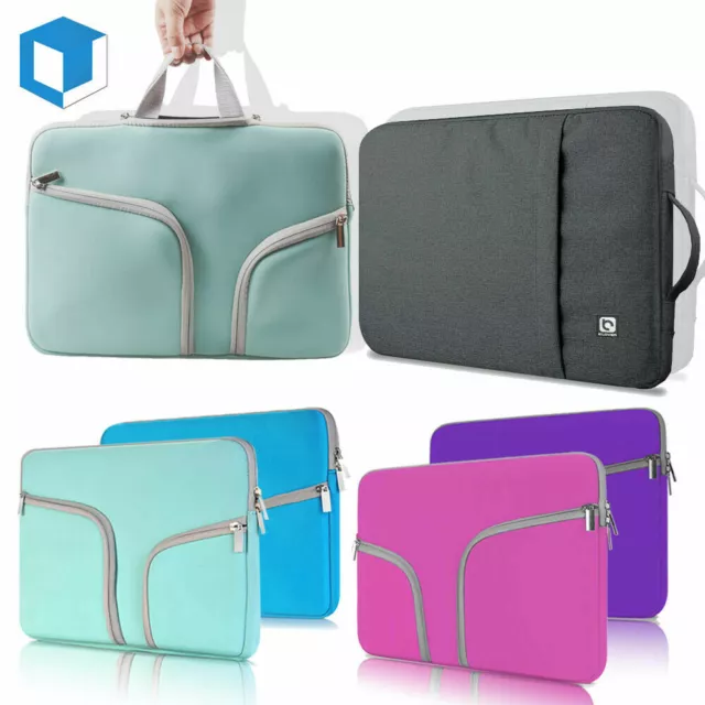 Laptop Sleeve Case Bag Cover For Apple MacBook Lenovo HP Acer Dell 11" 13" 15"