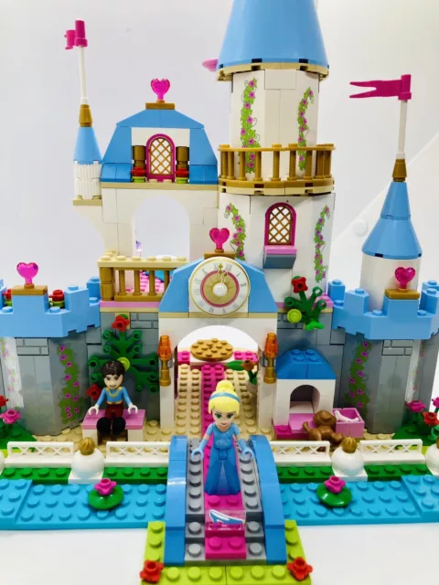 LEGO 41055 Disney Cinderella's Romantic Castle complete retired Free Delivery