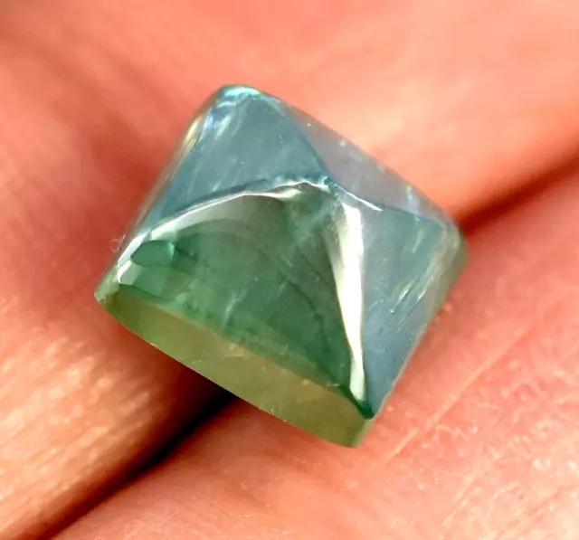 4,65 ct clarté lâche CVD diamant H-I couleur vert VVS1 clarté impeccable