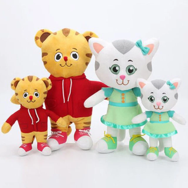 DANIEL TIGERS NEIGHBORHOOD Daniel Tiger And Katerina Kittycat Plush