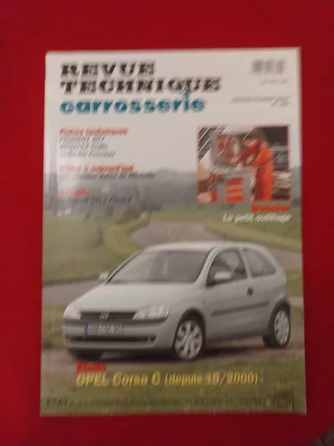 Revue Technique Carrosserie Opel Corsa C Depuis 2000 16 V Gsi Di Dti 12 V