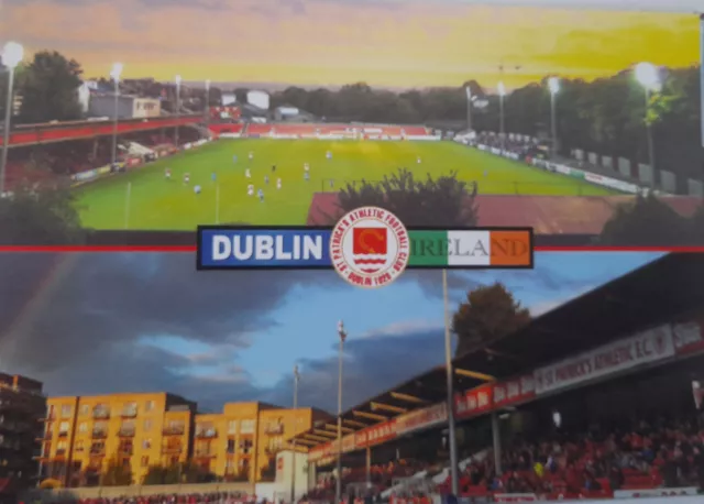 Stadion Postkarte- Dublin / Richmond Park/ Historisch/ Irland  Neu