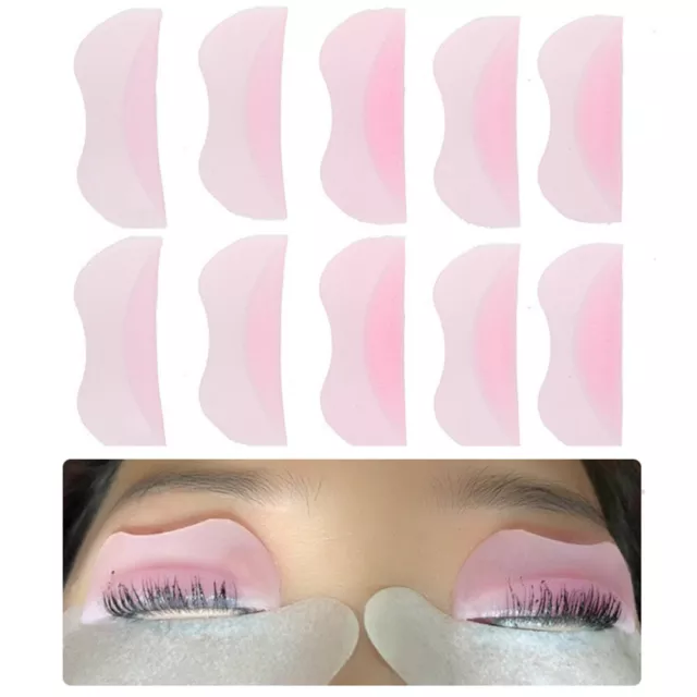 5 Pairs Silicone Lash Lift Perm Rods Set Eyelash Curler Shields Pads For Lifting