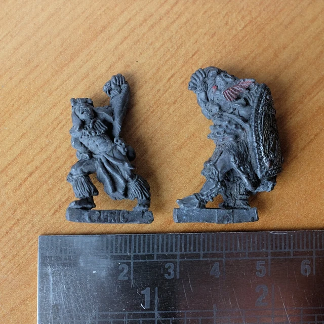 Figurine Warhammer – Bélier De Siège Géant Chaos – Citadel Miniatures – Boîte Marron – Rare