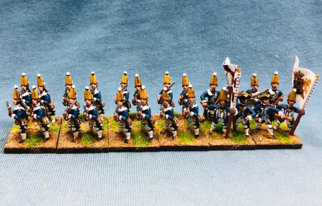 15mm  Seven Years War WGS painted  Reichsarmee Salzburg Infantry HD1