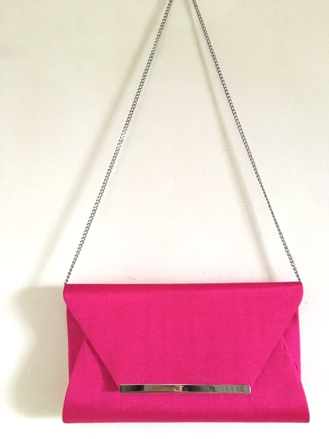 DEBENHAMS DEBUT BAG Purse Red beaded party bag Lined chain disc sequins snap top 50.00 PicClick UK