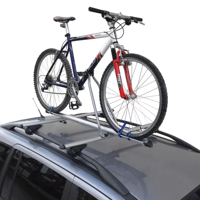 Maira porte-vélos universel barres de toit en acier pour voiture avec  dispositif antivol