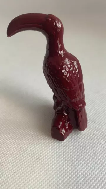 Wade Whimsies Burgundy Toucan Fair Piece New Release