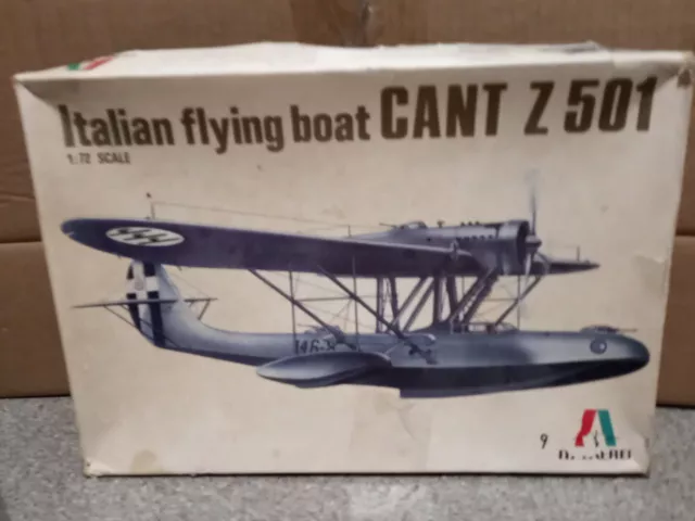 Italian Flying Boat - CANT Z 501 model kit by ITALAEREI