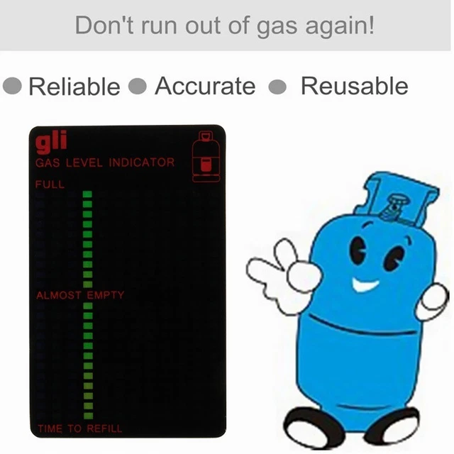 GAS CYLINDER GAS Tank Level Indicator Propane Butane Fuel Temperature Measur.JN EUR 1,73