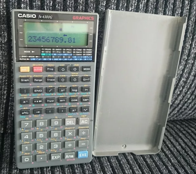 Casio Fx-6300G Scientific Calculator Graphics Gcse A Level Good Working Order