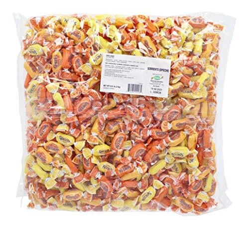 Fida Spicchi Sorrento Italian Hard Candy Bulk Bag Citrus 6.61 Pound