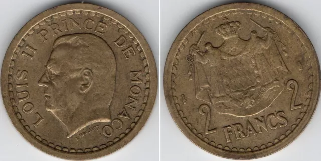 Monaco 2 Francs 1945