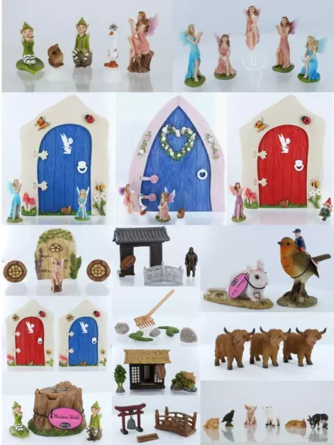 Vivid Arts Miniature World Animals Woodland Fairies Japanese Zen Bundles