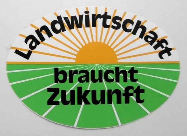 Spreadshirt Aufkleber 'Keine Zukunft Ohne Bauern' 10 X 10 Cm Transparent Glänzend