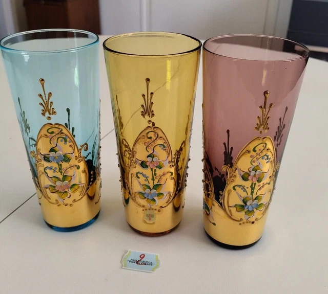 4 verres à orangeade Saint Louis - Arts de la table
