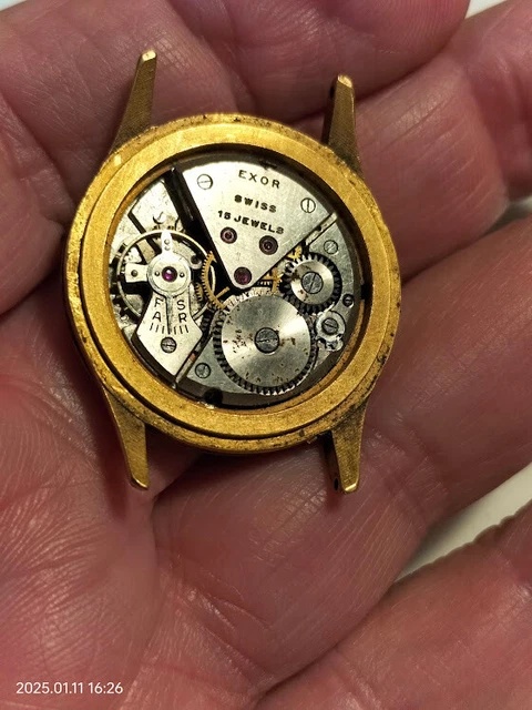 Montre Ancienne épave Cupillard Rieme - Pour Pièces Détachées Ou Collection - Occasion