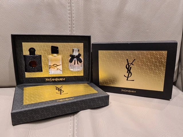 YSL Black Opium, Mon Paris Libre EDP GIFT SET 7.5ml Eau De Parfum Miniatures NEW