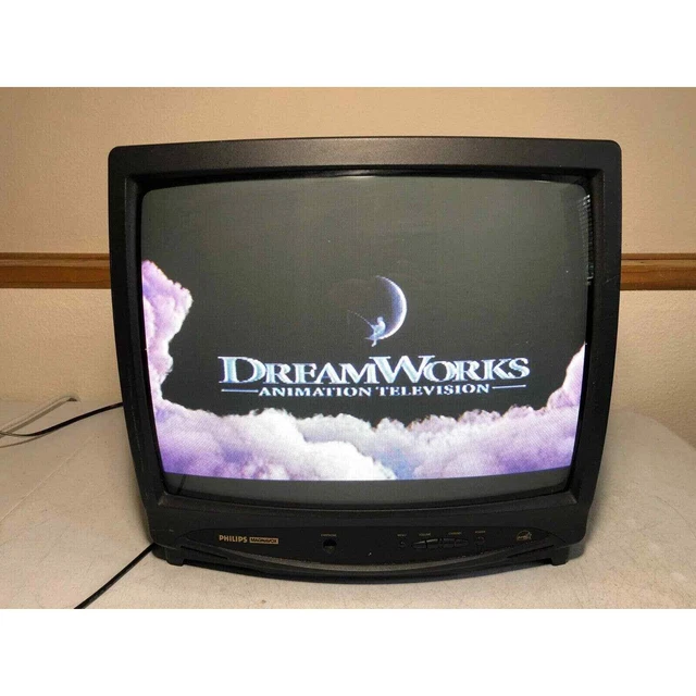 PHILIPS PR1909B102 19& CRT TV Retro Gaming Television Vintage Curved