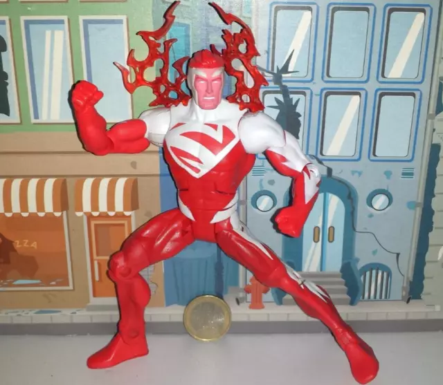 Red Superman DC Universe Classics DCUC Justice League Mattel action Figure 6"