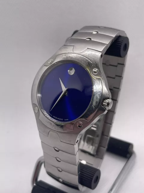 Orologio da polso integrato Movado SE Sports Edition Quadrante blu reale