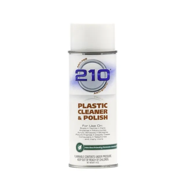 210 Plastic Cleaner / Polish - 14oz Spray  (  40934 )