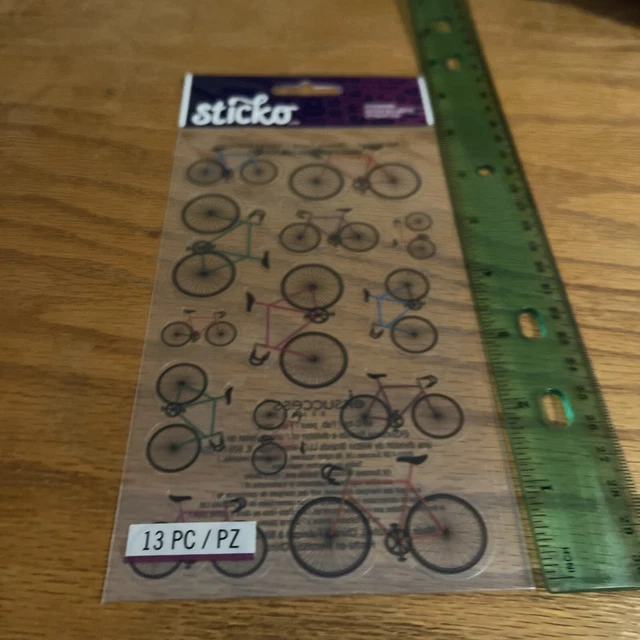 Autocollant de jante réfléchissant - Pneus de vélo - lot de 10 - Rose