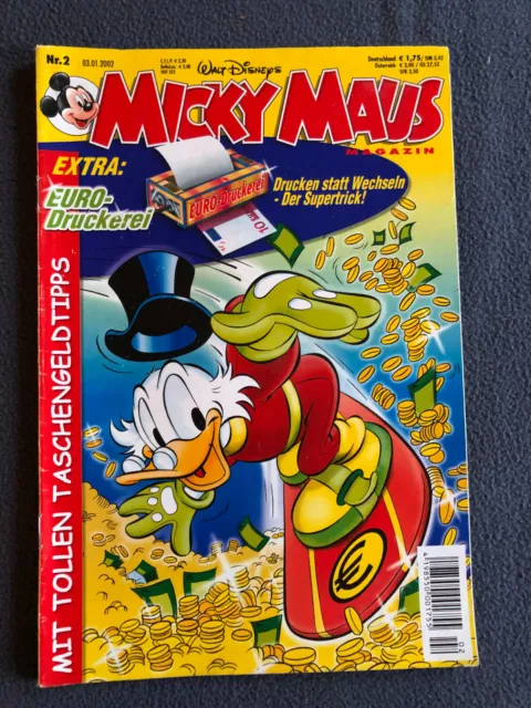 Walt Disneys Micky Maus Magazin Heft 02/02 vom 03.01.2002 Ehapa (258)