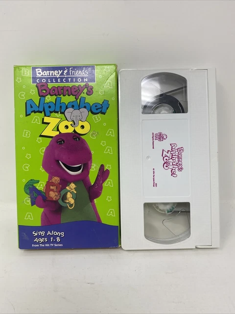 BARNEYS ALPHABET ZOO Vintage VHS-Barney & Friends Collections 1994 $20. ...