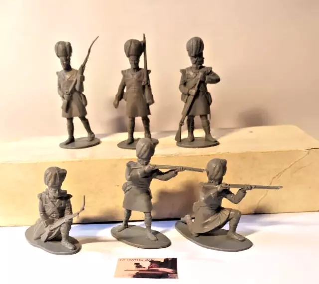 Soldatini Toy soldiers Airfix Highlanders era Napoleonica  scala 1:32 #AG