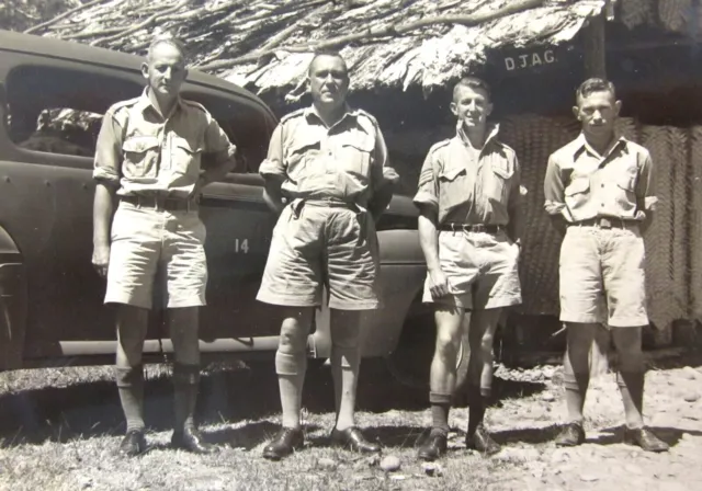 WWII British Army JAG Staff Judge Advocate General New Caledonia Identified 1943