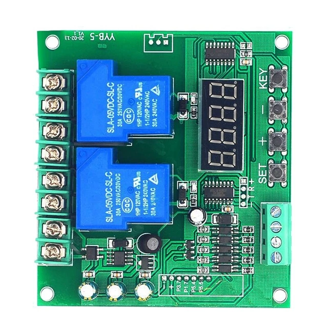 AC DC motor presets reverse weather module 12V24V board solenoid valve pump control V5U5