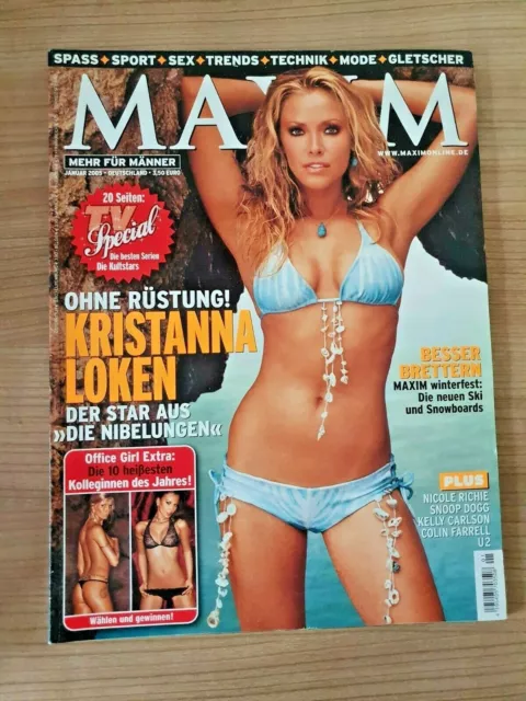 MAXIM Januar 2005 - Kristianna Loken *** TOP ***