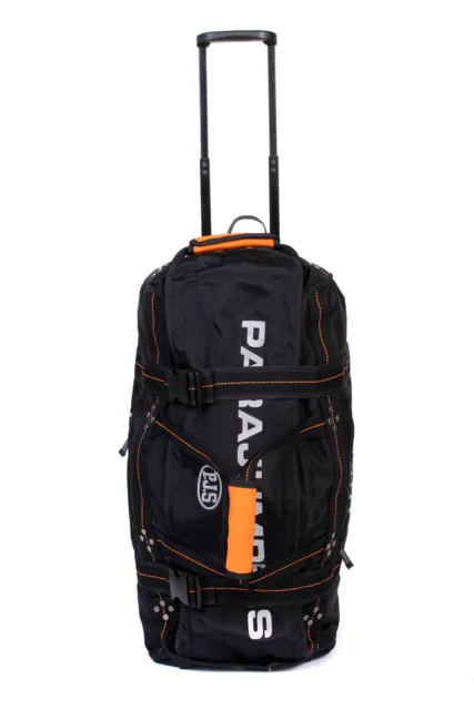 RRP €395 PARAJUMPERS Suitcase Duffle Bag Medium Telescopic Handle Two Wheels
