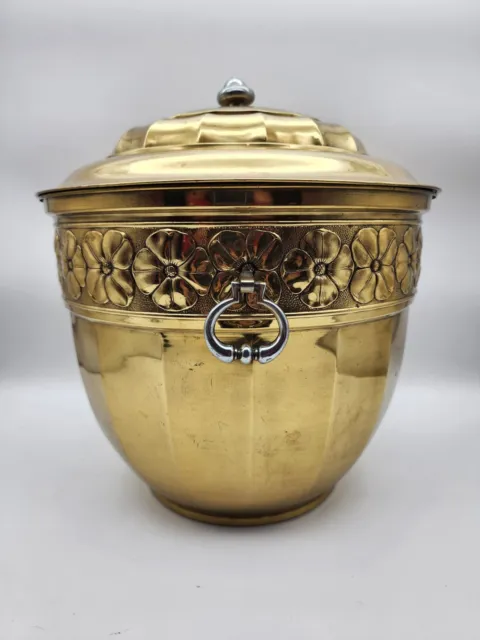 Vintage Brass Ice Bucket