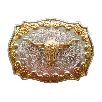 PA07137 davvero cool Crosshatch ornamentale ARTE Fashion Design Fibbia della Cintura 