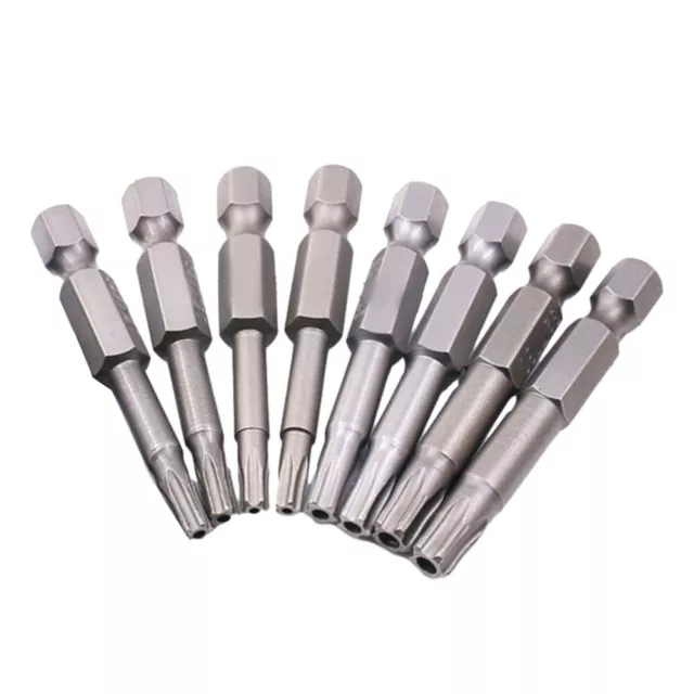 Ensemble pratique de 8 embouts de tournevis Torx pour outils électriques manuel