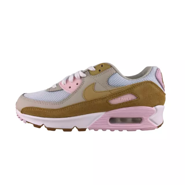 Nike Air max 90 Femmes Bleu Clair / Braun / Rose Baskets Femme DD6615-100