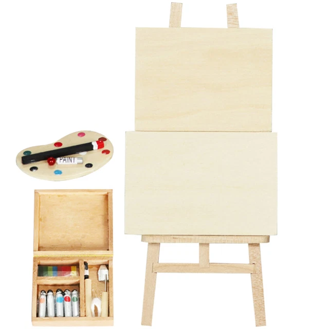 Set Per Pittori Di Case Delle Bambole, Kit Per Artisti Di - Foto 8