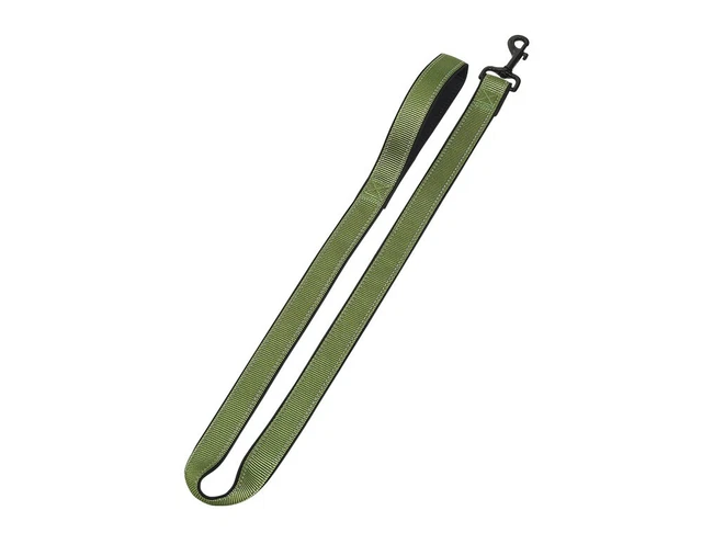 Nobby Hundeleine Classic Reflect Soft S lindgrün 1,20m/10mm Nylon Neoprenfutter