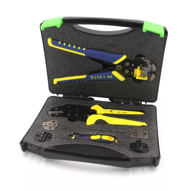 PARON Multifunctional  Ratcheting Terminal Crimping Pliers Kit S4U8