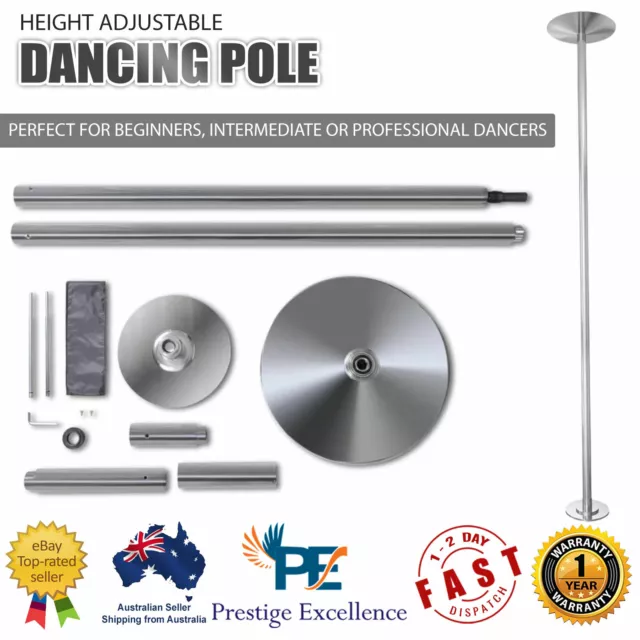 Portable Dancing Pole Height Adjustable Home GYM Dance Fitness Training Exercise