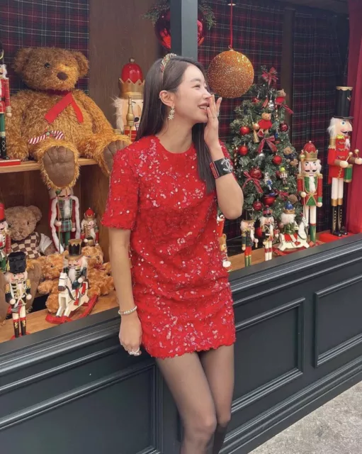 Vestito rosso sales e nero zara