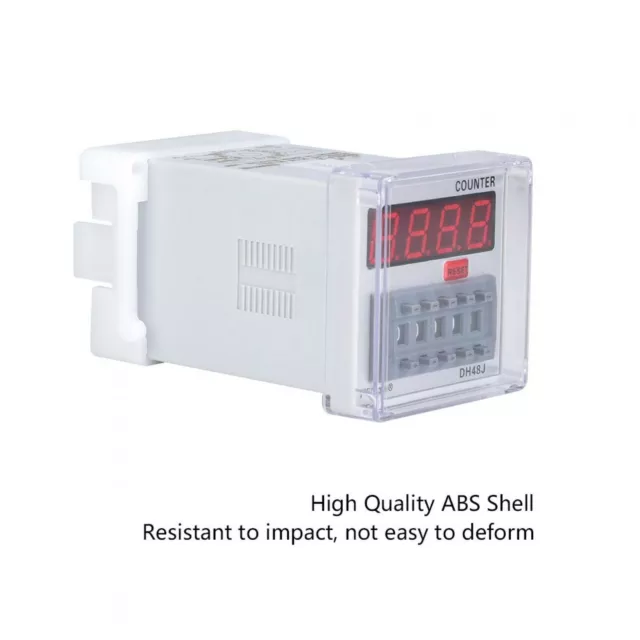 DH48J-A 24V/220V Digital Counter Relay LED Display 1-999900 11-Pin High Quality