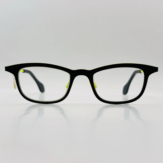 THEO EYEGLASSES MEN Women Oval Black Neon Mod. Mille+22 THEO EYEGLASSES MEN Women Oval Black Neon Mod. Mille+22