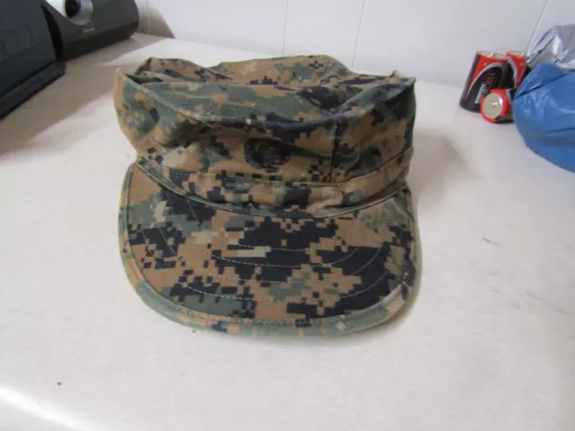 Genuine Military Issue Us Marine Corps Hat Headgear Marpat Size Small