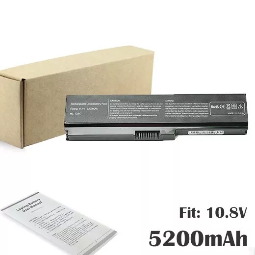 Batterie pour TOSHIBA Satellite PA3817U-1BRS PA3818U-1BRS PABAS227 PABAS228